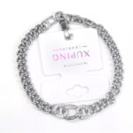 دستبند زنانه نقره ای برند ژوپینگ کد 521