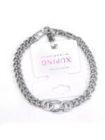 دستبند زنانه نقره ای برند ژوپینگ کد 521