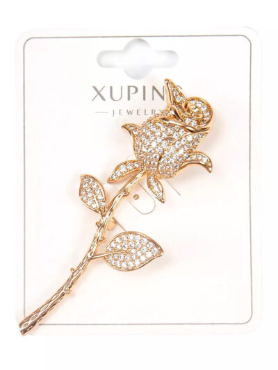 گل سینه طرح گل رُز کد 500